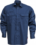 Fristads Kansas Baumwoll-Hemd Marine | XXL