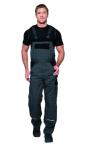 Fristads-Kansas ICON Latzhose Grau / Schwarz | C 152