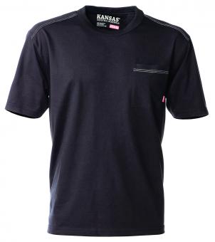 Fristads-Kansas Match T-Shirt Schwarz | L