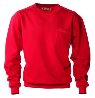 Kansas-Fristads Match Sweatshirt Rot | XS